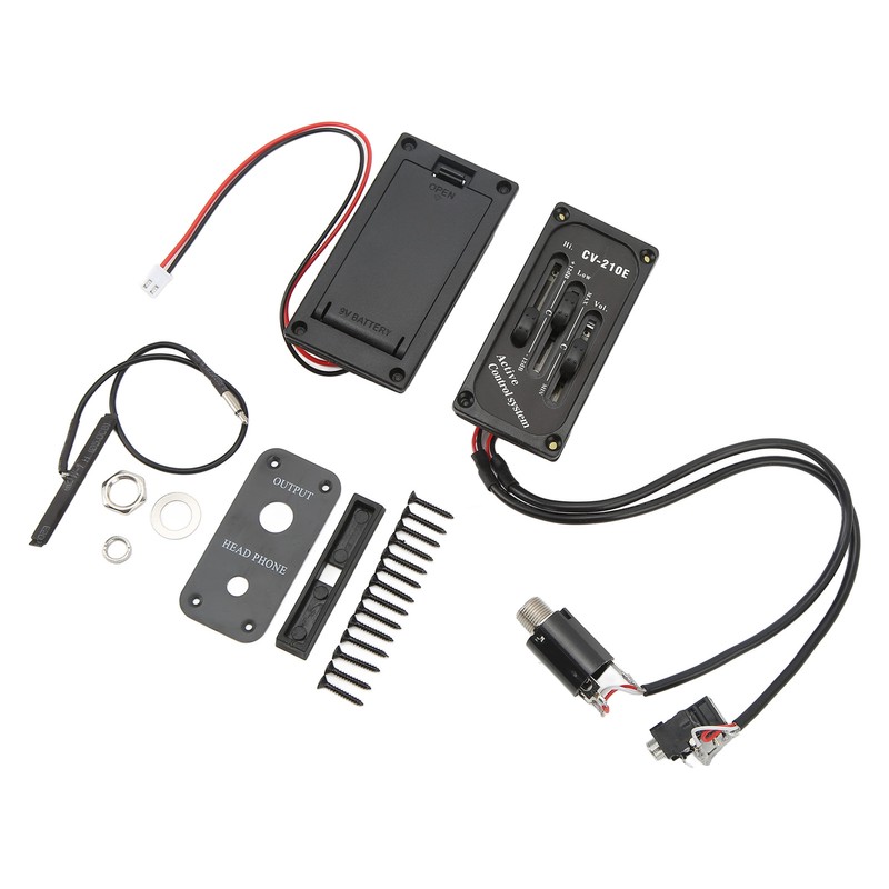 Violin Pickup Set Sound Quality Improvement Passive Tone Electric Violin