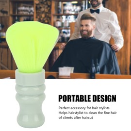 QANYEGN Barber Neck Duster Brush Hair, Barber Brush Neck Duster, Neck Dust Brush for Hair Cutting, Neck Face Cleansing