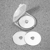 iwobi 10 Pcs Rotary Cutter Blades, 45mm Rotary Cutting Disc