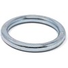 Design61 4 x Steel O-Ring Round Rings Metal Ring Round
