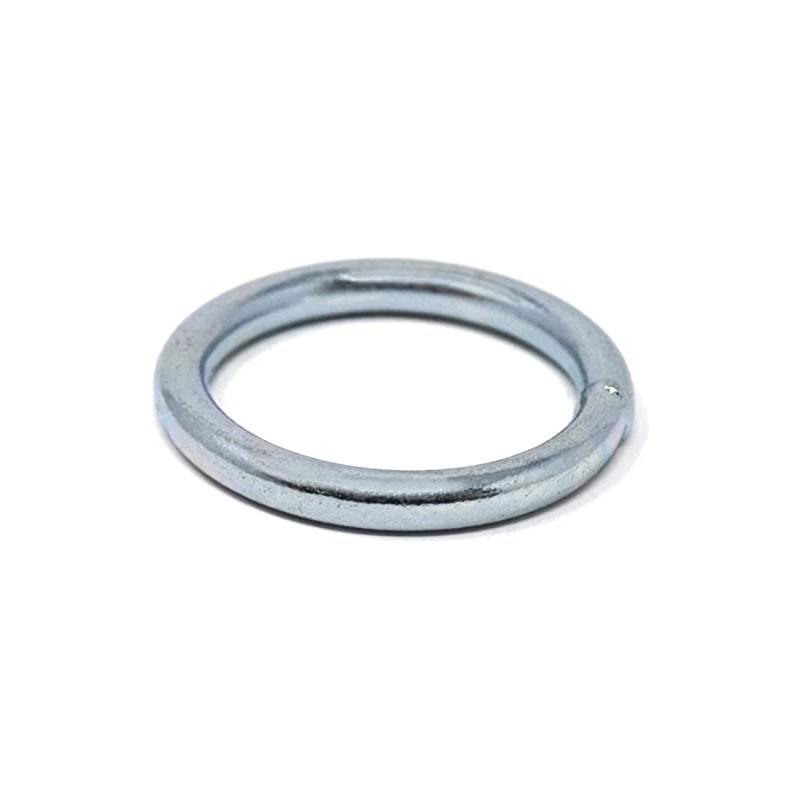 Design61 4 x Steel O-Ring Round Rings Metal Ring Round