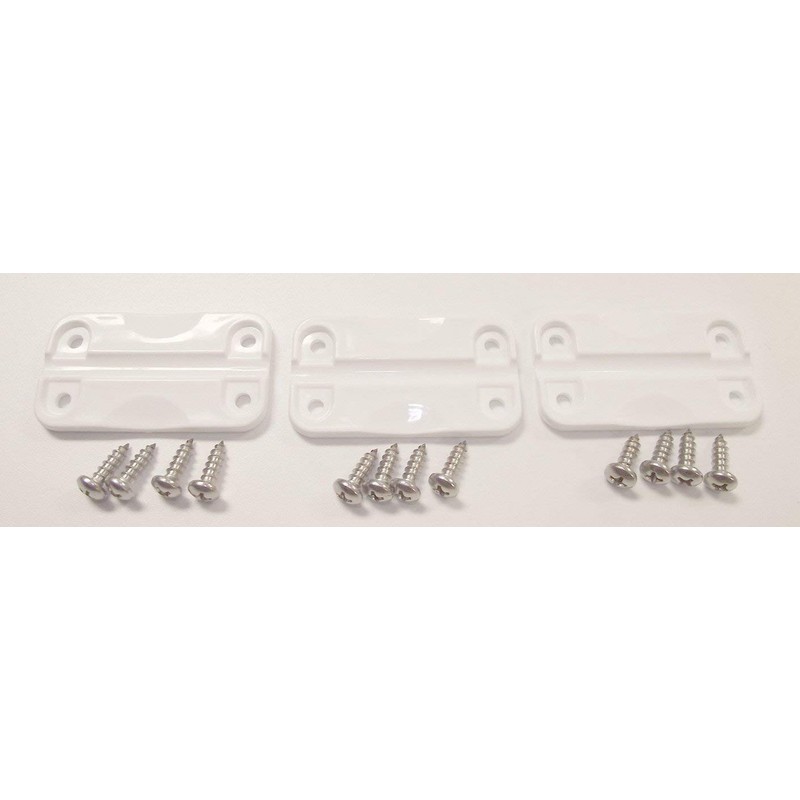 JSP Manufacturing New Igloo Cooler Plastic Replacement Hinges + Stainless