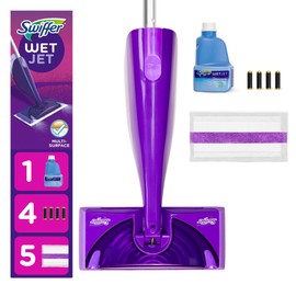 Swiffer® WetJet® Starter Kit, Purple/Silver