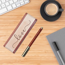 I Love You More the End I Win Engraved Pen Set, Romantic Gifts for Her Him, Birthday Christmas Anniversary Keepsake for Wife, Valentine’s Day Gifts for Him Her, Couple Gifts for Boyfriend Girlfriend