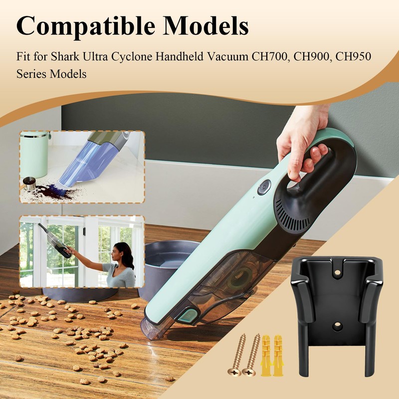1 Pc Wall Mount Vacuum Holder/Docking Station/Cordless Organizer, Fit for