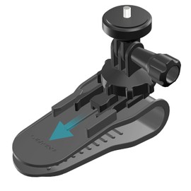 Fututech Adjustable Car Mount for Insta360 X5 X4 Go3 X3 X2 One R 1/4 Sun Visor Mount for GoPro13 12 11 10 9 8 Clip for DJI Osmo Action 5 4 3 2 Accessories for Action Cameras Mount