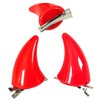 KarnevalsTeufel Devil Horn with Hair Clip Devil Satan Devil 1