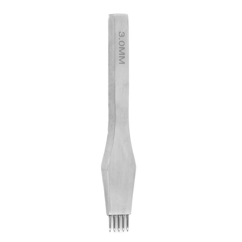 Leather Pricking Iron High Speed Steel Mirror Polished Round Cutting