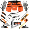INCLY 18PCS Kids Tool Set with Reinforced Belt, Adjustable Waist