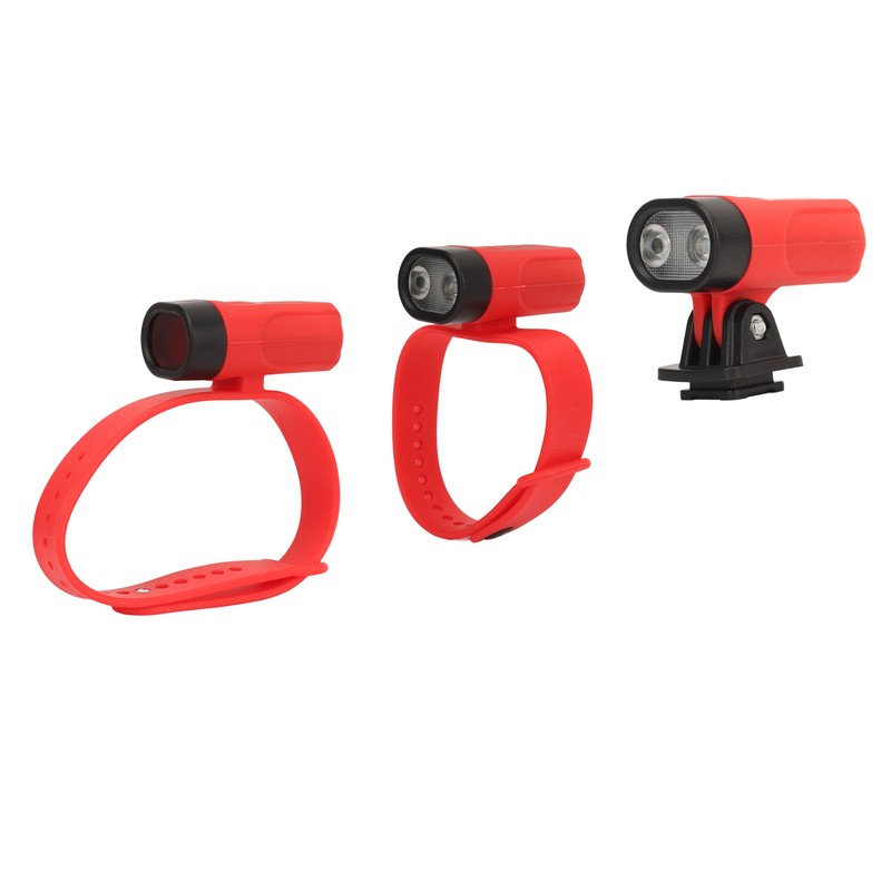 3Pcs USB Rechargeable Wrist Band Torch Wrist Ankle Light Flashlight