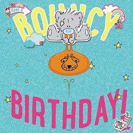 My Dinky Bear 3D Bouncy Birthday Card