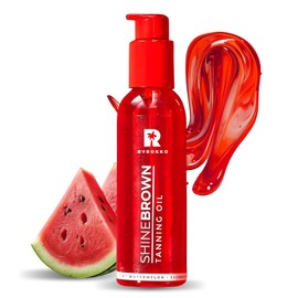 BYROKKO Shine Brown Watermelon Tanning Accelerator Oil (145ml) Premium Oil for Turbo Tan, Sun and Solarium, Fastest, Most Efficient Tanning Oil