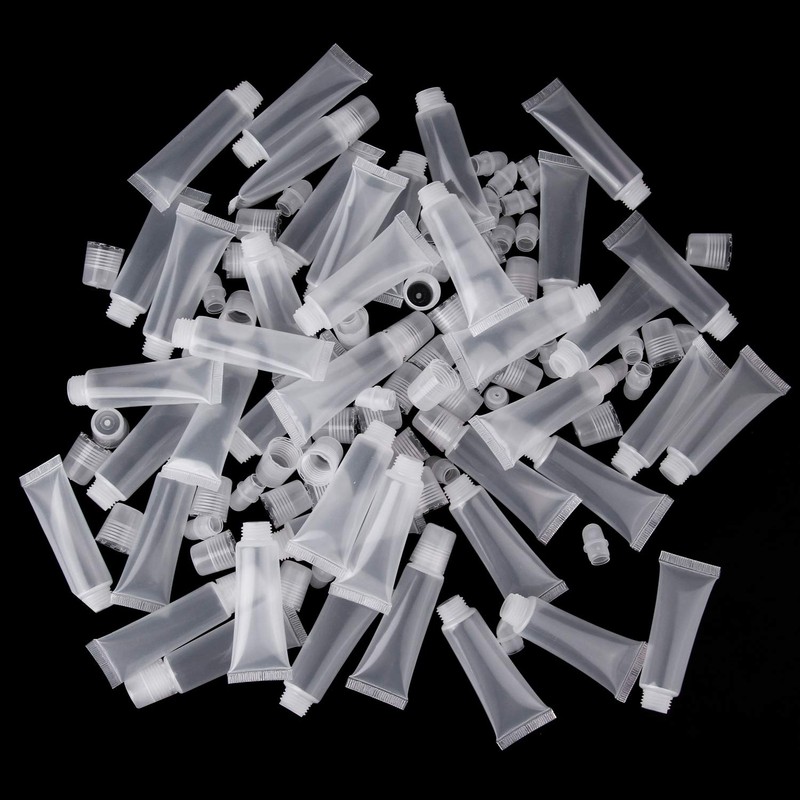 HRLORKC 40pcs 10ml Empty Tubes Lip Gloss Containers for Lip