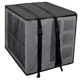 SxiHengX Outdoor Mesh Window Air Conditioner Cover - Dust-Proof,Anti-Leaf Design, Ensures Easy Air Flow (21''Wx16''Dx15''H)