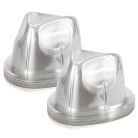 LADYBRO 20Pcs Trilby Fedora Hat Holder, Protect Shape, for Straw Felt Panama, for Storage and Travel Plastic Cap Mold Protector