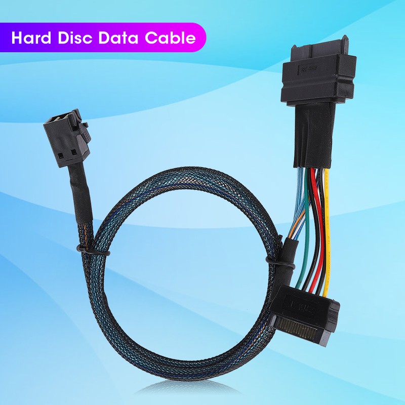 SAS Cable SFF8643 to SFF8639 15P Power Line MINI Server