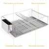 iMountek Stainless Steel Kitchen Dish Rack Drying Bowl Utensil Holder