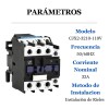 Contactor Ac Trifasico 32 Amperes 24v O 110v O 220v