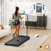 Canisflax Treadmill with Handle Bar, 2.5HP Walking Pad with Handle,