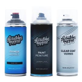 ScratchesHappen Exact-Match Spray Paint - Anodized Blue Metallic (486/B/PBB) for Alfa Romeo - Preferred (Paint + Clear Coat + Primer)
