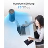 PNTCK Tower Fan with Remote Control, 33 cm Quiet Fan