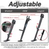 xitomer Adjustable Steel Kickstand Sidestand Foot Fit For Kawasaki Ninja