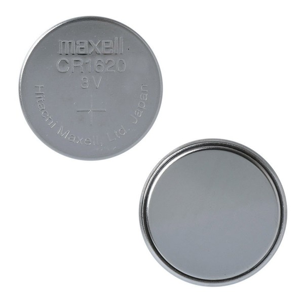 5 Maxell CR1620 3V Lithium Coin Cell Watch Batteries