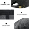 MINYJHZ Men's Dog Dad Washed Adjustable Baseball Cap Dog Lover