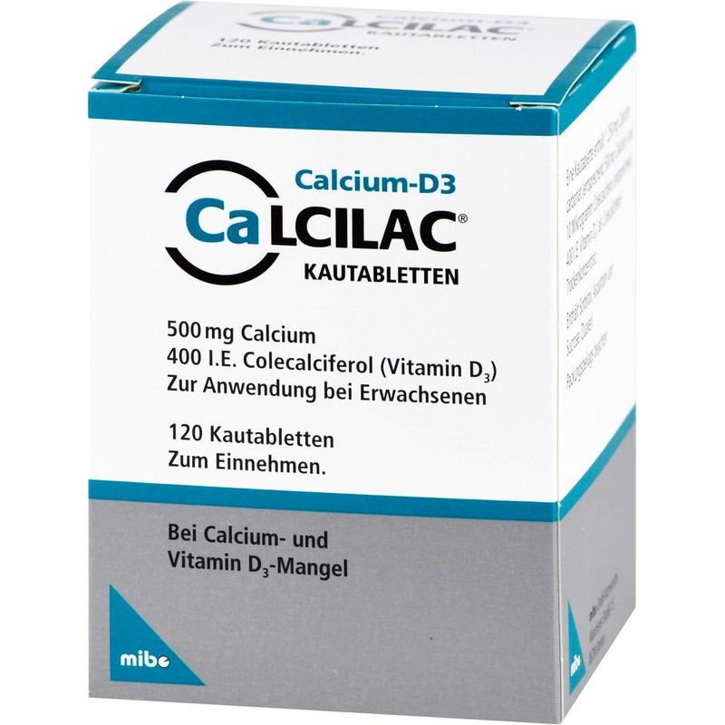 CALCILAC Chewable tablets, pack of 120