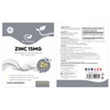 Zinc 15mg Supplement – 120 Vegan Capsules | Highly Absorbable