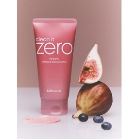 Vanillaco Clean It Zero Pig Berry Moisture Pack Cleanser 180g / 클린잇제로 피그 베리 모이스처 팩클렌저 180g