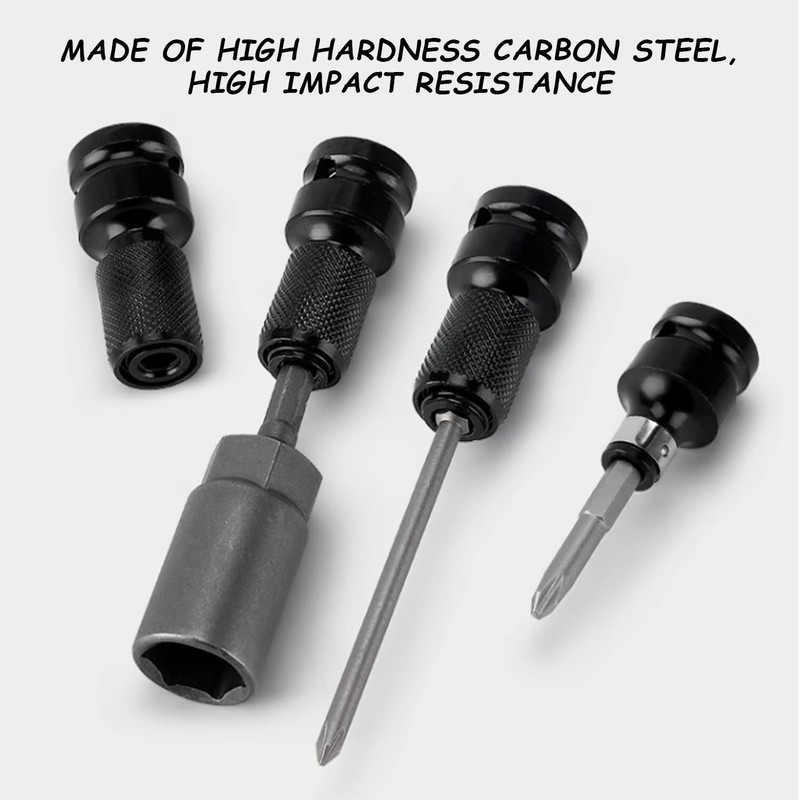 KSBBHDS 2 Piece Adapter Impact Driver Drill Wrench Adapter 1/2