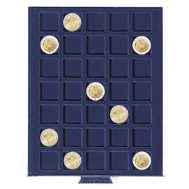 coin box SMART, with 35 square compartments up to 27 mm Ø