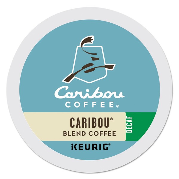 Caribou Coffee Decaf Blend K-Cup, 24 Count (Pack of 1)