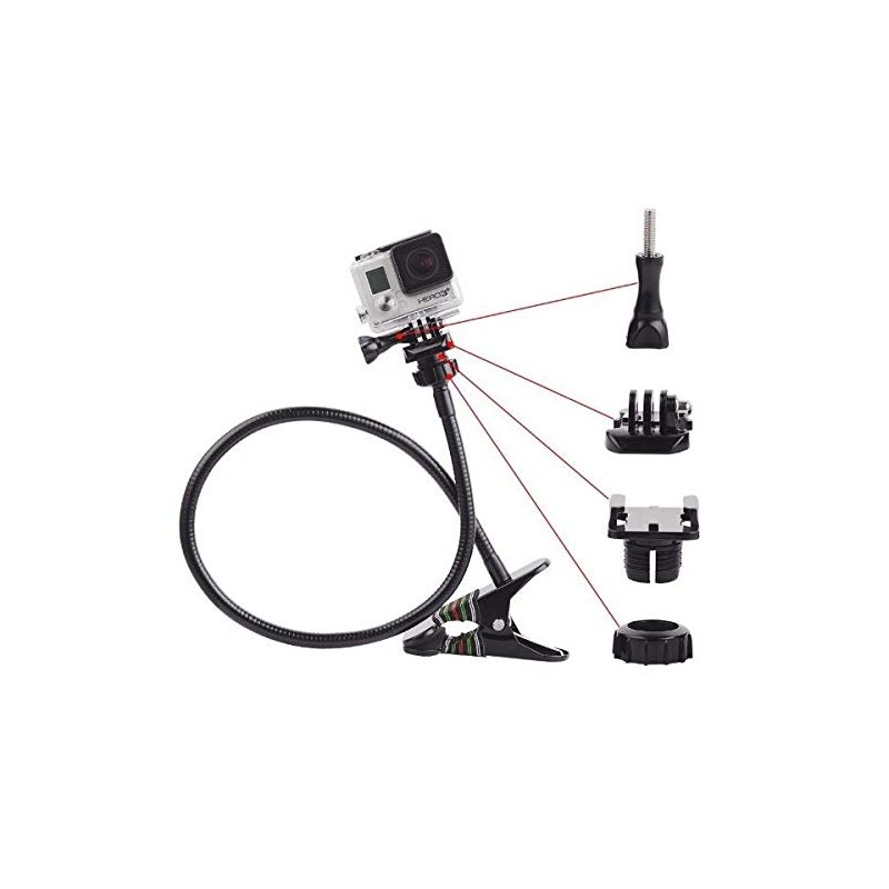 Gooseneck Extension Arm for GoPro / Insta360 / Osmo Action