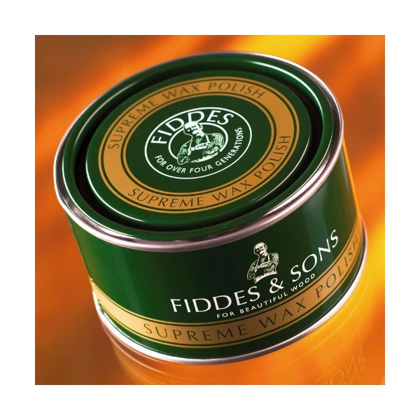 Fiddes & Sons Supreme Wax Polish 500ml - Rugger Brown
