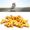 GUB 50Pcs Aluminium Alloy Schrader Valve Cap Bicycle Tyre Nozzle