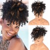 Elvirgel Afro Puff Drawstring Ponytail Extension for Black Women with