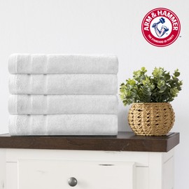 Arm & Hammer Super Soft Hand Towels, 2 Piece, Khaki