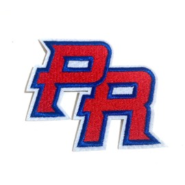PR Puerto Rico Flag Patch – Embroidered Iron-On/Sew-On Clothing Accessories for Jackets, Hats, Backpacks, and More