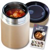 Iris Ohyama SFJ-400 Vacuum Insulated Soup Jar, 13.5 fl oz