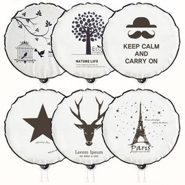 Wall-mounted stand fan cover dust prevention Song of the Forest for storage and wall hanging 4ea