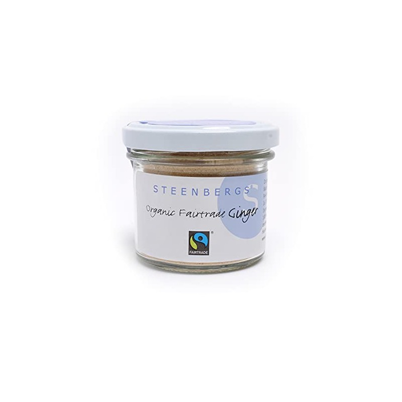 Steenbergs Organic Fairtrade Ginger Ground Standard Jar 35g