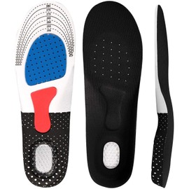 pedimend TM Football Shoe Insoles | Men's Raise Gel Heel Insoles | Sports Football Rugby Hockey Cycling Boots Shoes | Offers Metatarsal Support Arch Cushion