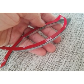 3D Chrome Metal (Over 5" Long) Fish Jesus Christian Auto Silver Shiny Emblem