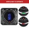 Battery Disconnect Power Switch with Digital Voltage Display,DC 5-60V