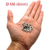 ProRaje Square Nut M6 Stainless Steel Low Shape/Flat Profile Stainless