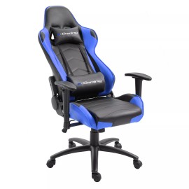 E-Gaming - Gaming Chair - Office Chair - Blue/Black