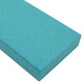 BuyPlastic Tangent Poly Lumber - Aruba Blue, 1x4 (0.75" x 3.5"), 36" Length - HDPE Plastic Board for Outdoor Furniture and More