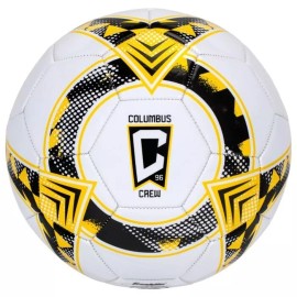 Franklin Columbus Crew Size 5 Soccer Ball Black Yellow White Ships Deflated